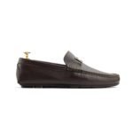 Empire Sole Classic H-Buckle Brown Leather Moccasin