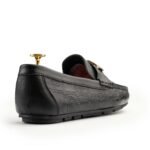 Empire Sole Monarch Black Leather Moccasin - Image 5