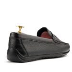 Empire Sole Regent Black Leather Moccasin - Image 3
