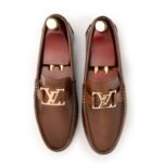 Empire Sole Royal LV Brown Leather Moccasin - Image 5